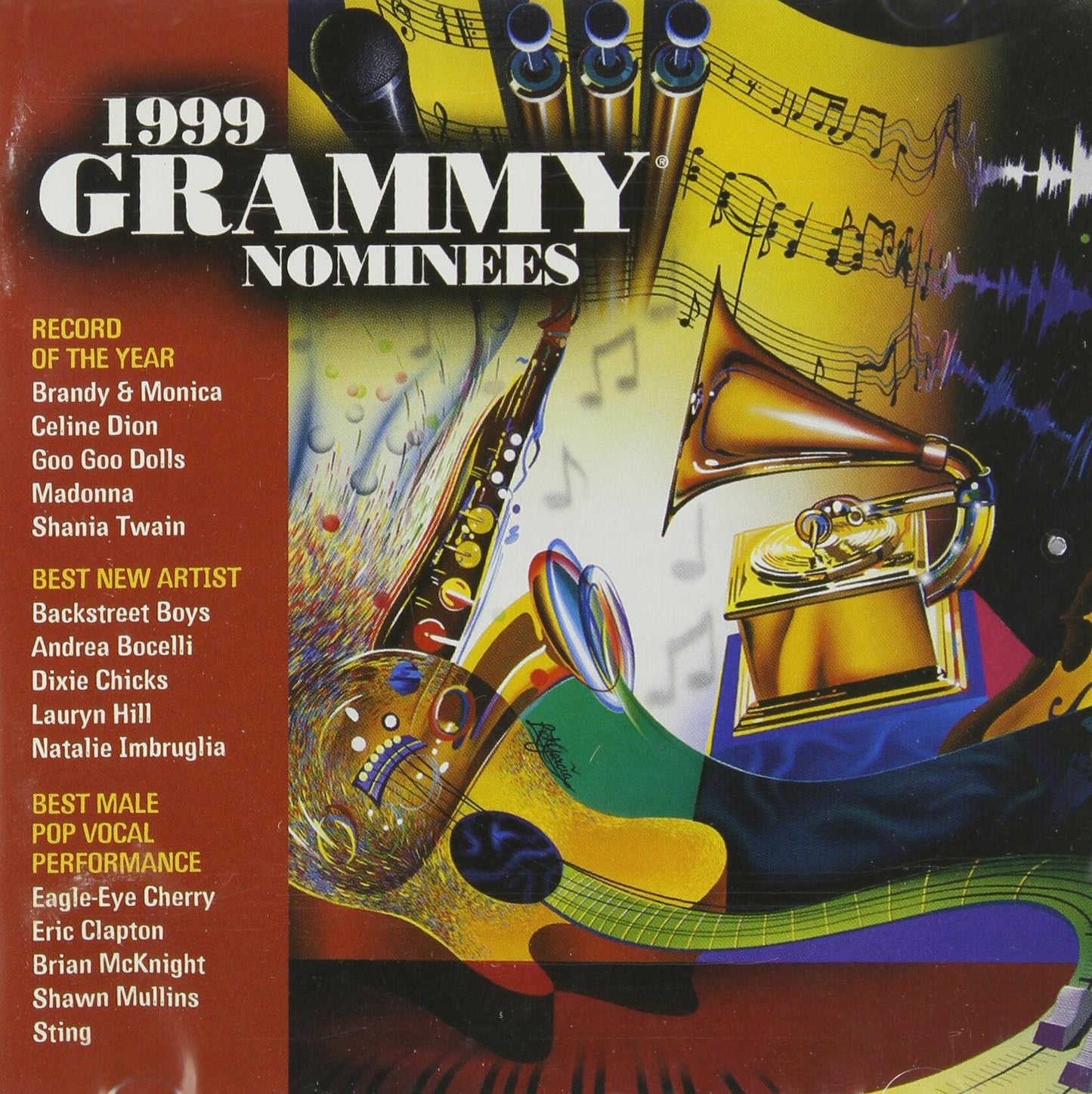 VARIOUS - 1999: POP: GRAMMY NOMINEES [Audio CD] VARIOUS - Very Good