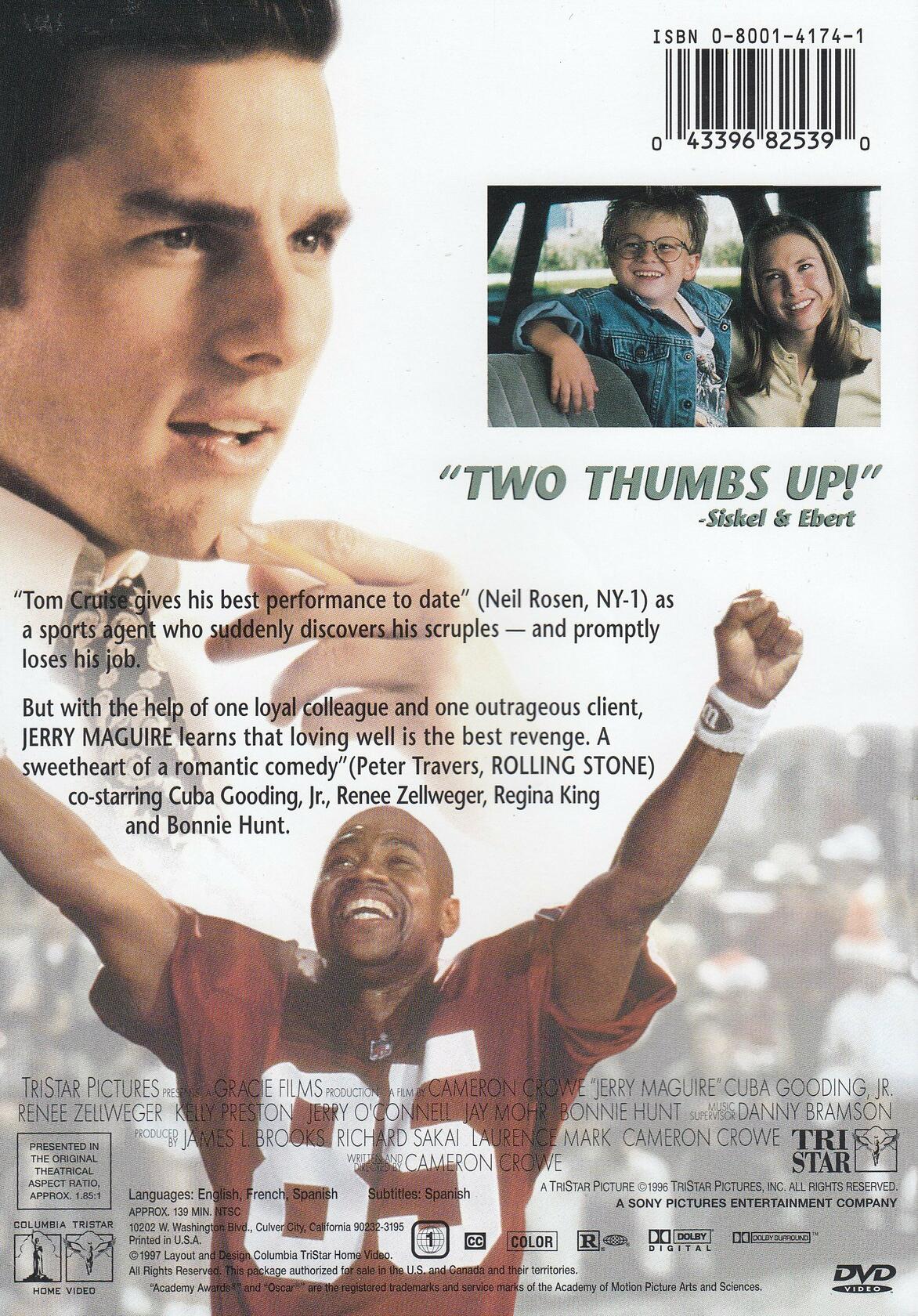 Jerry Maguire (Bilingual) [DVD] - Very Good