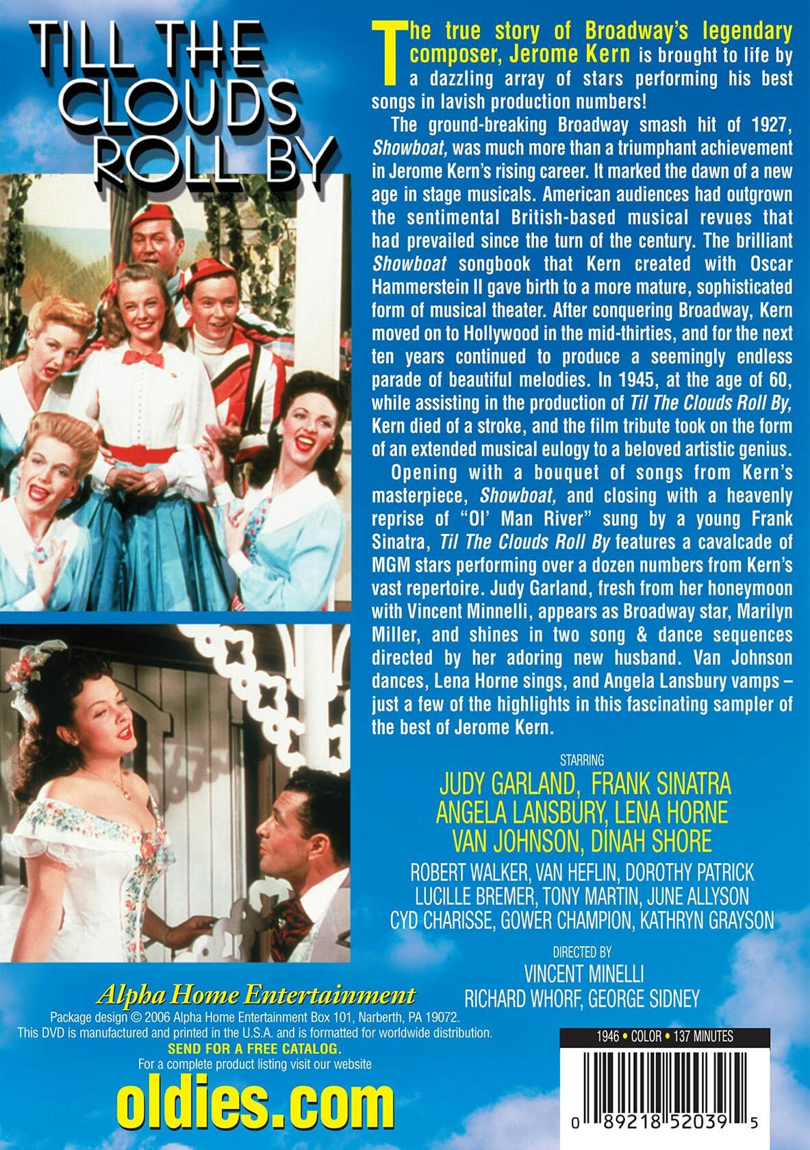 Til the Clouds Roll By [DVD] - Very Good