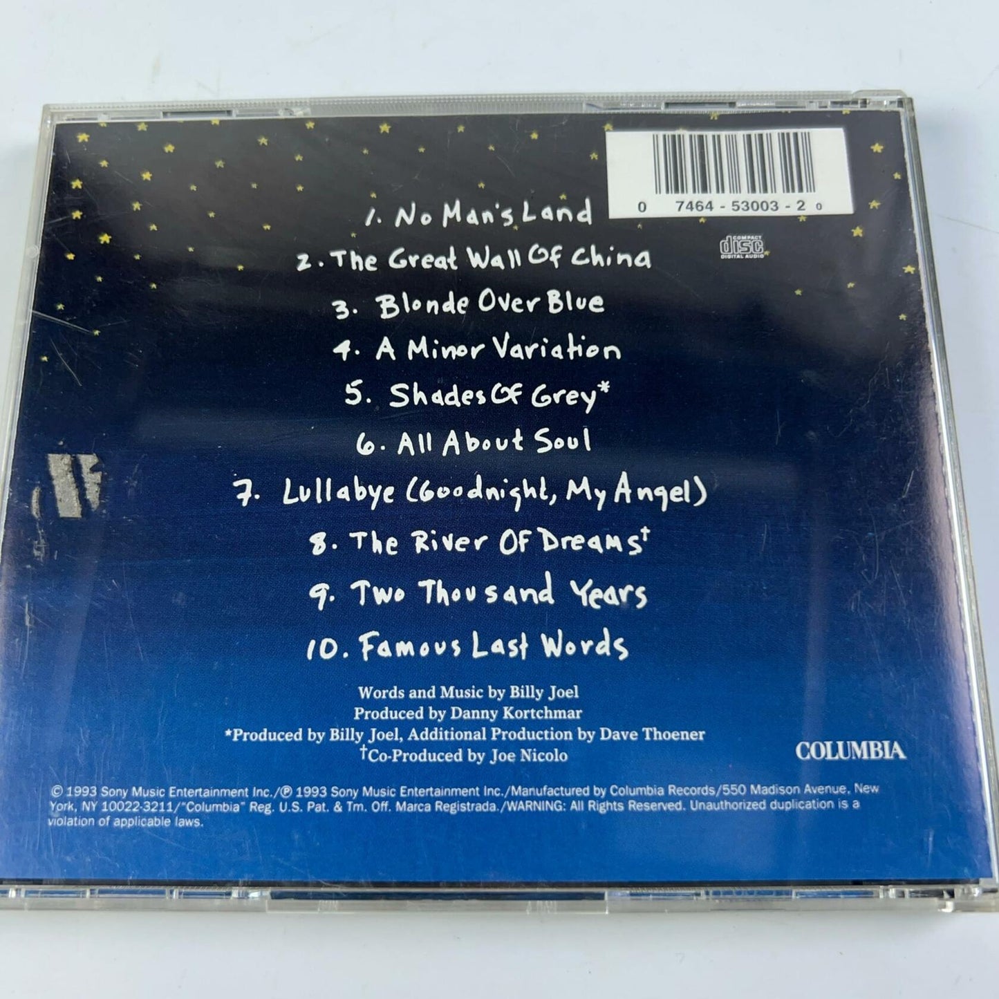 River of Dreams [Audio CD] Billy Joel - Very Good