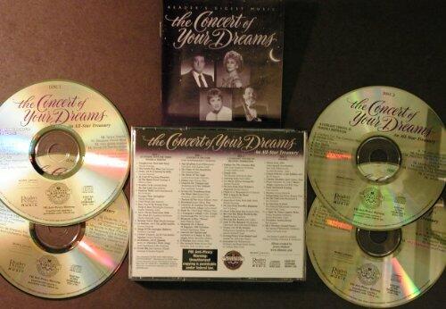 The Concert of Your Dreams 4-cd Set! Reader's Digest [Audio CD] - Very Good