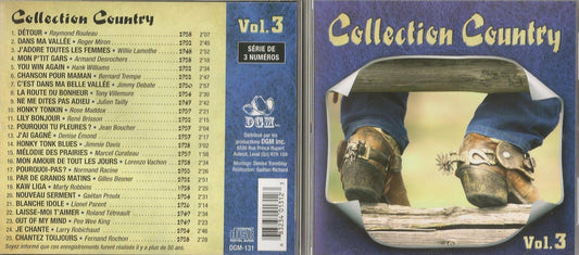 Collection Country - Volume 3 (25 Titres Country, DGM) [Audio CD] - Very Good