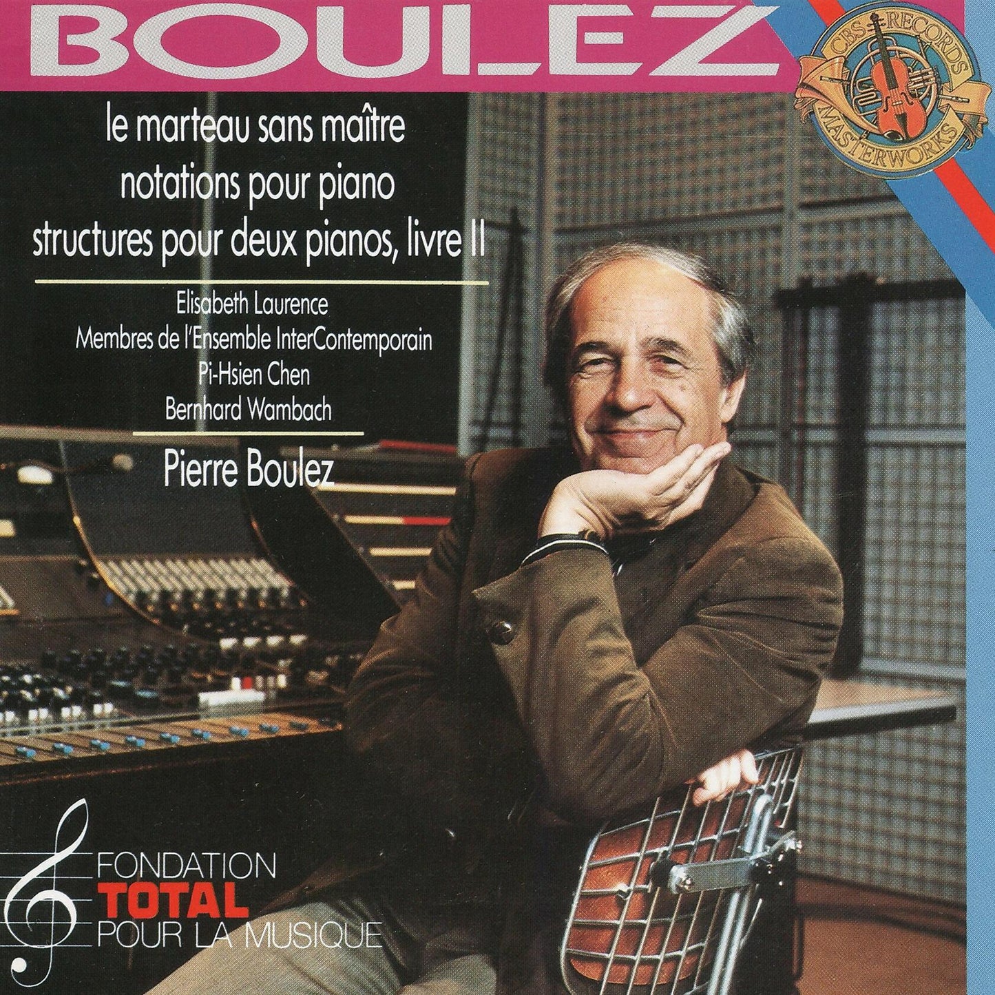 Boulez: Le Marteau Sans Maitre [Audio CD] Laurence; Chen; Wambach; Boulez and Boulez, Pierre - Very Good