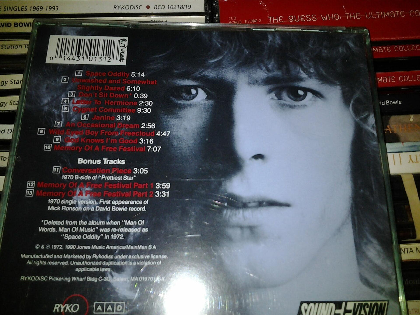 Space Oddity [Audio CD] - Very Good