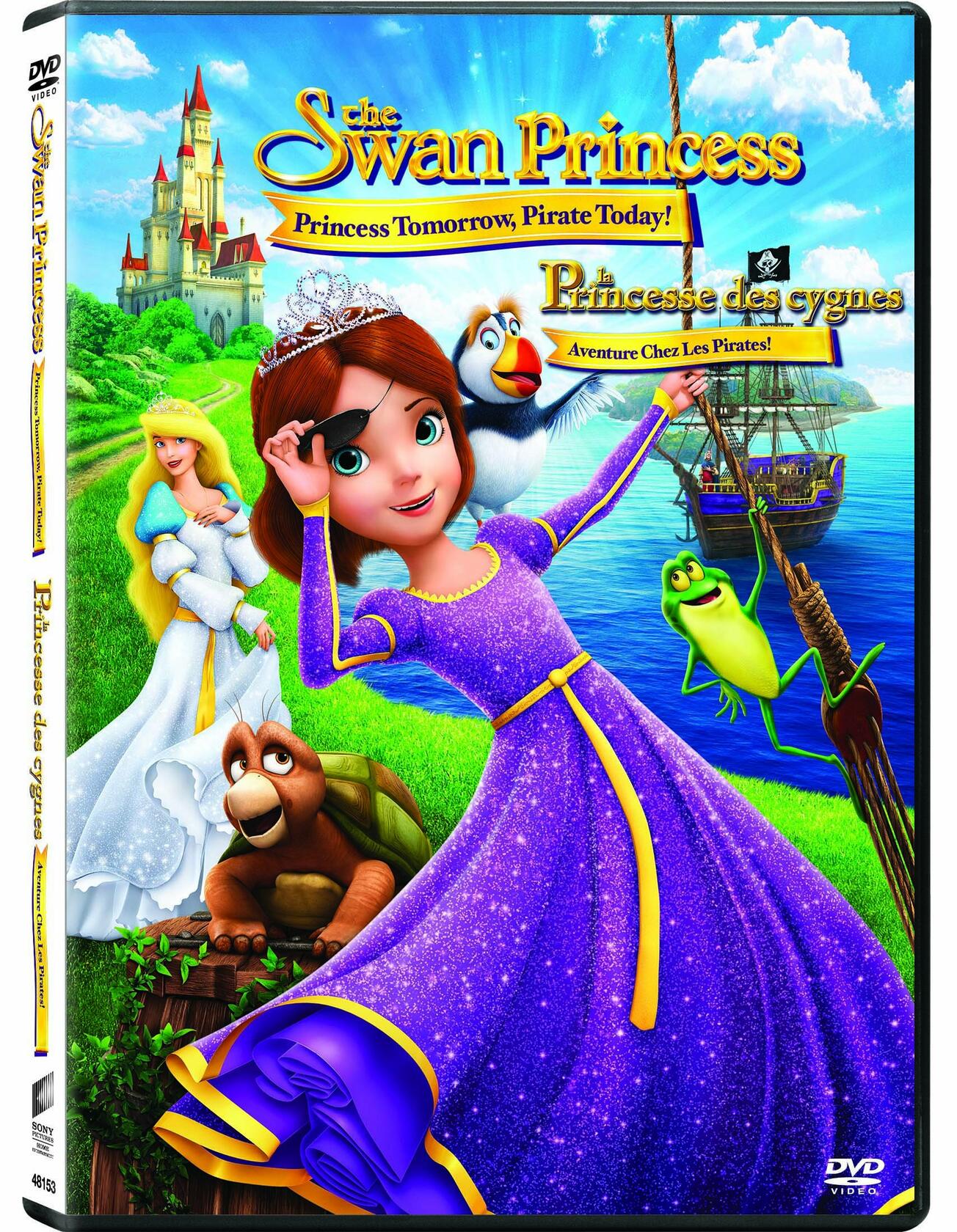 Swan Princess, The: Princess Tomorrow, Pirate Today (Bilingual) [DVD] - Very Good