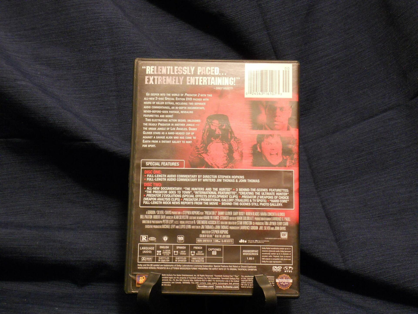 Predator 2 (Two-Disc Special Edition) [DVD] - Very Good