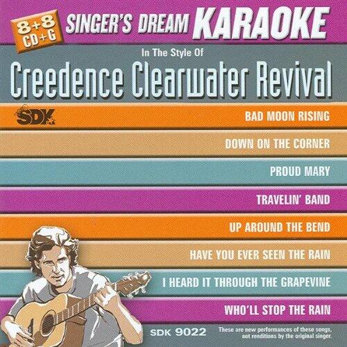 Singer's Dream: Creedence Clearwater Karaoke [Audio CD] Singer's Dream Karaoke and Various Artists - Very Good