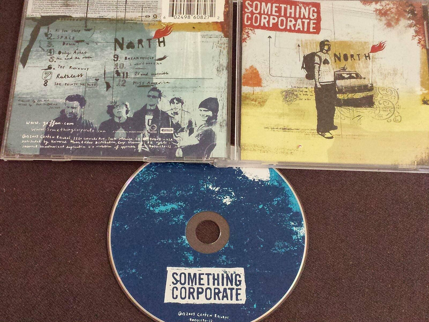 SOMETHING CORPORATE - NORTH [Audio CD] SOMETHING CORPORATE - Very Good