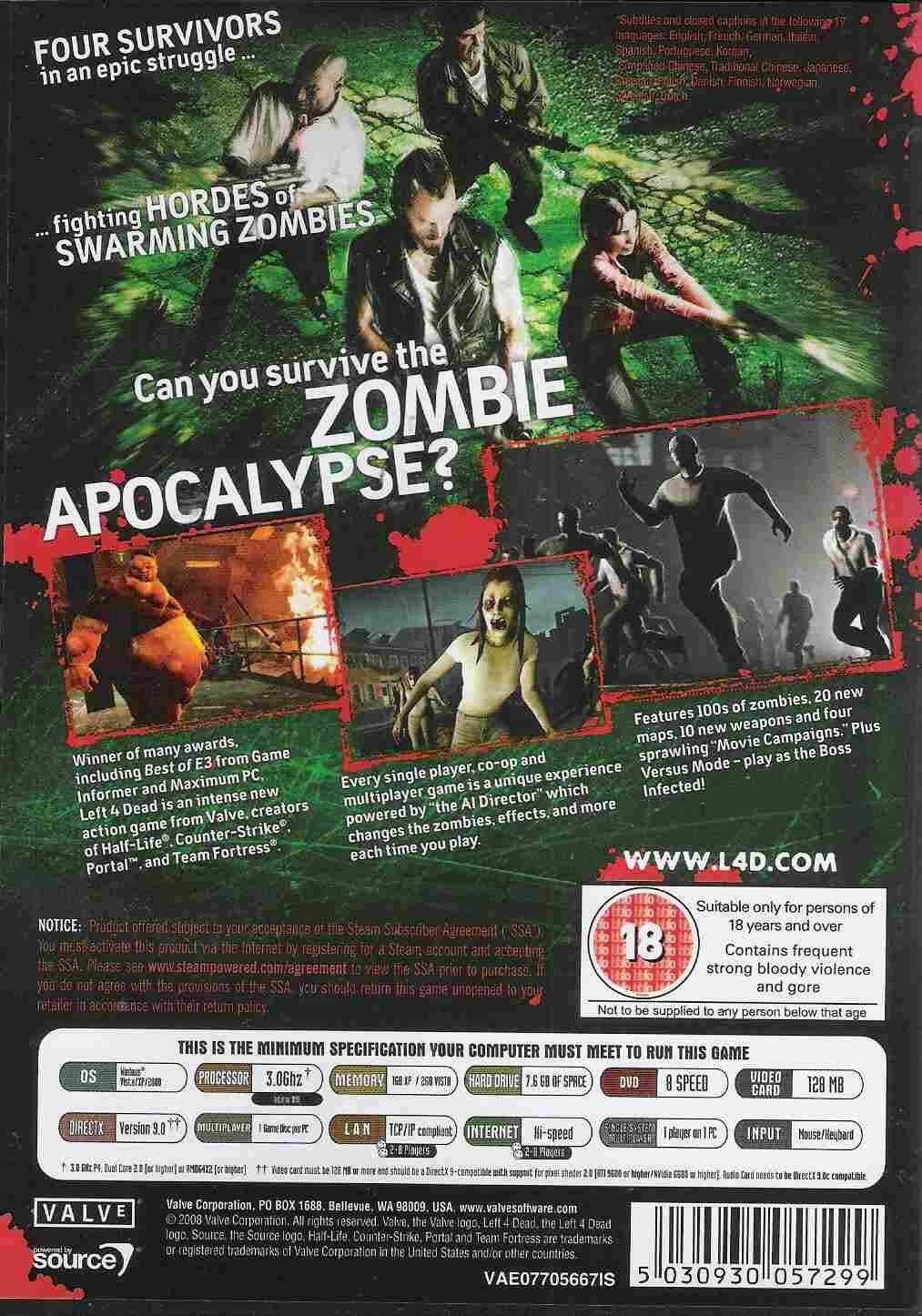 Left4Dead [video game] - Very Good