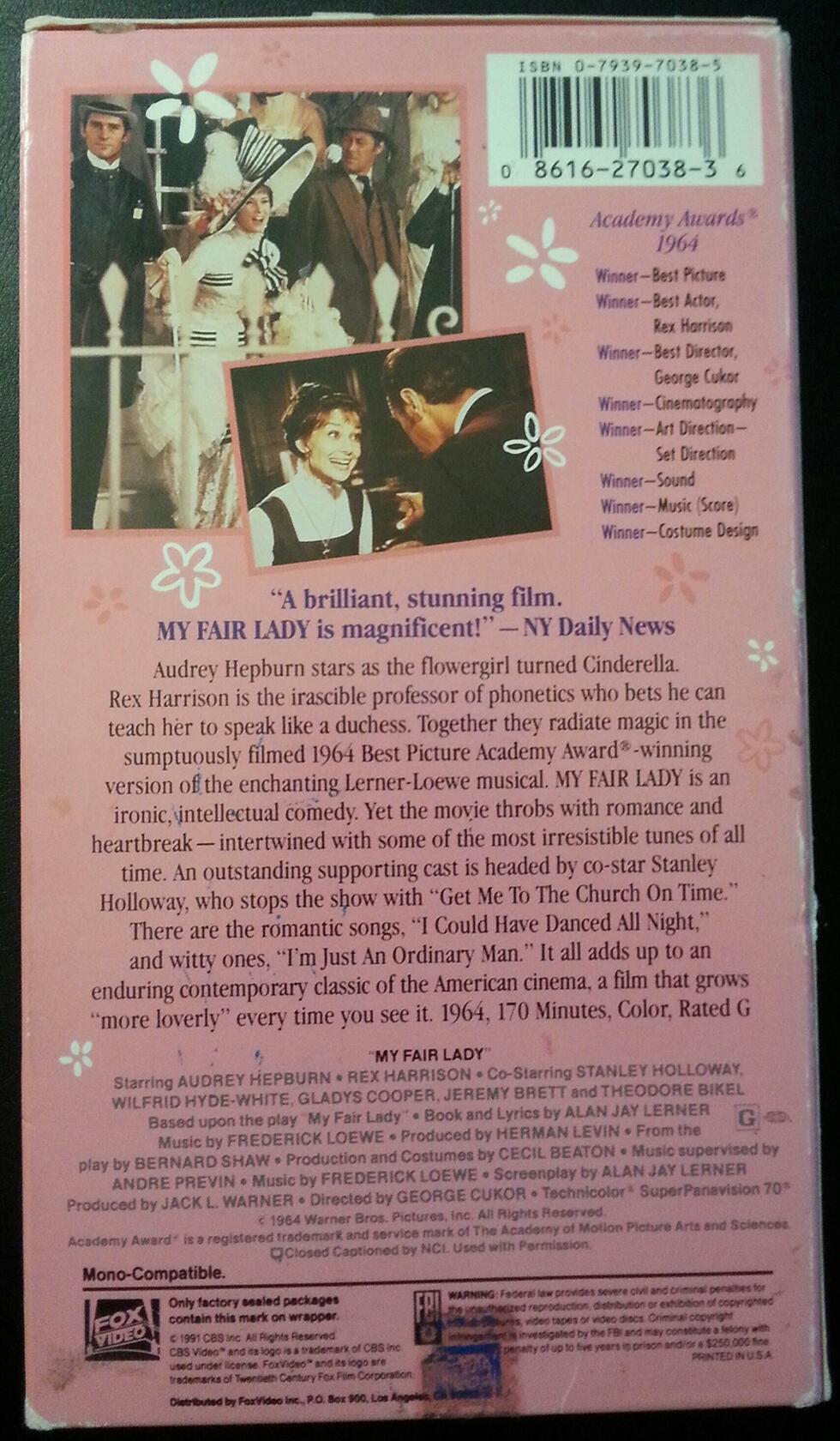 My Fair Lady [2-Disc Special Edition] (Version française) (Bilingual) - Very Good