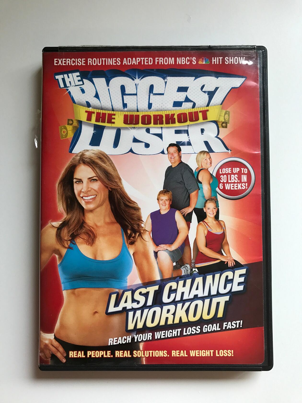 BIGGEST LOSER:LAST CHANCE WORKOUTS - Like New