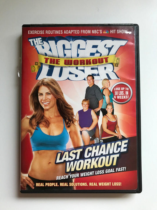 BIGGEST LOSER:LAST CHANCE WORKOUTS - Like New