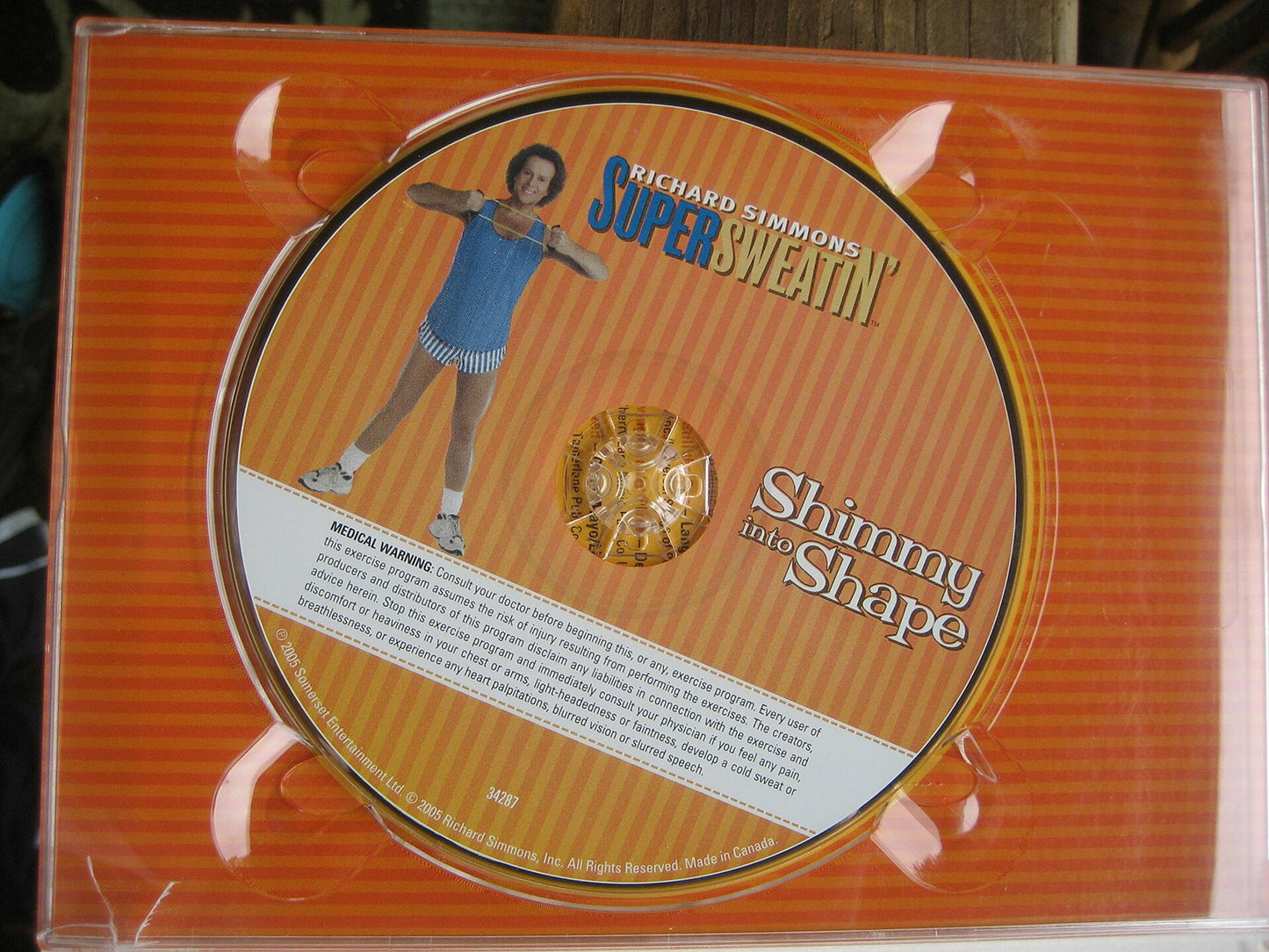 RICHARD SIMMONS SUPER SWEATIN SUPERSWEATIN 3-DVD SET [DVD] - Very Good