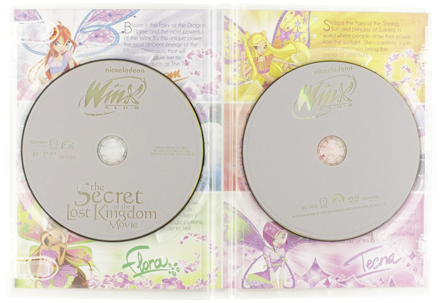 Winx Club: The Secret of the Lost Kingdom Movie;Winx Club [DVD] - Good