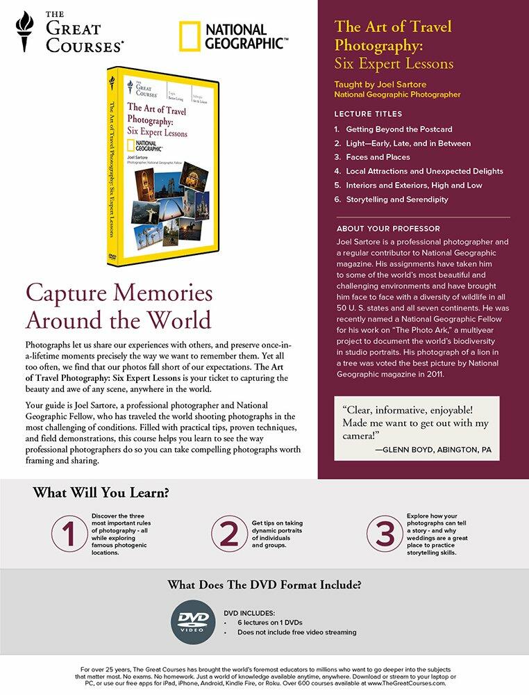 The Art of Travel Photography: Six Expert Lessons [DVD]