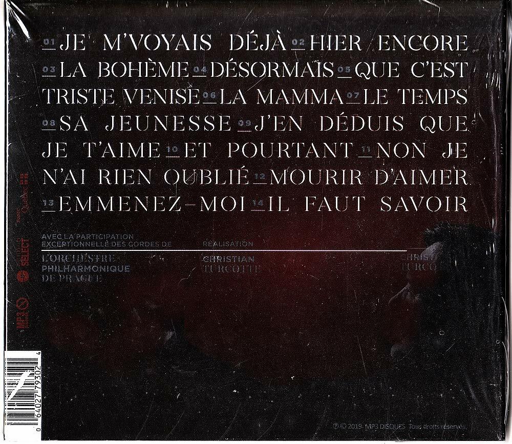 Pelchat Aznavour Desormais [Audio CD] Mario Pelchat - Good