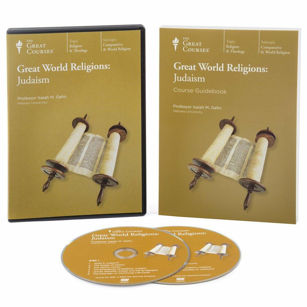Great World Religions: Judaism - The Teaching Company DVDs (The Great Courses) [DVD] - Very Good