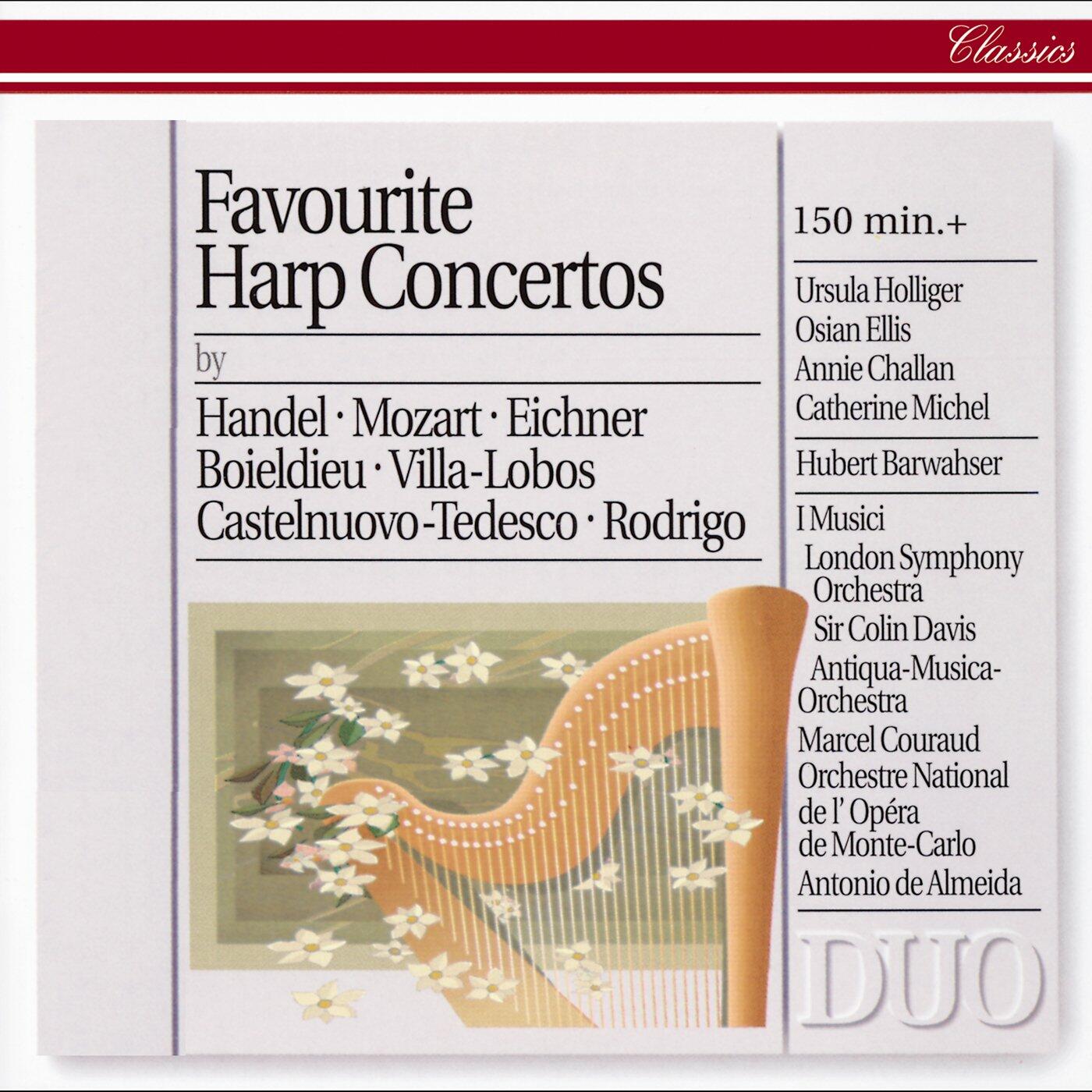Favorite Harp Concertos [Audio CD] Michel, C/Holliger;U/Barwasher and Antonio Almeida - Very Good