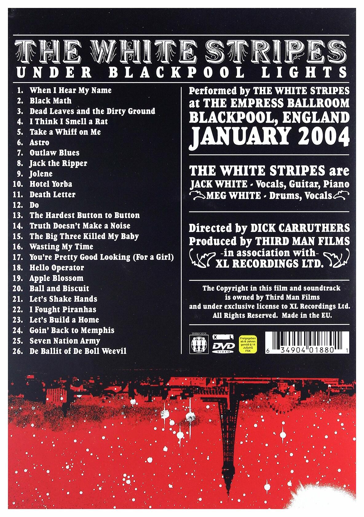 The White Stripes : Under black [DVD] - Acceptable