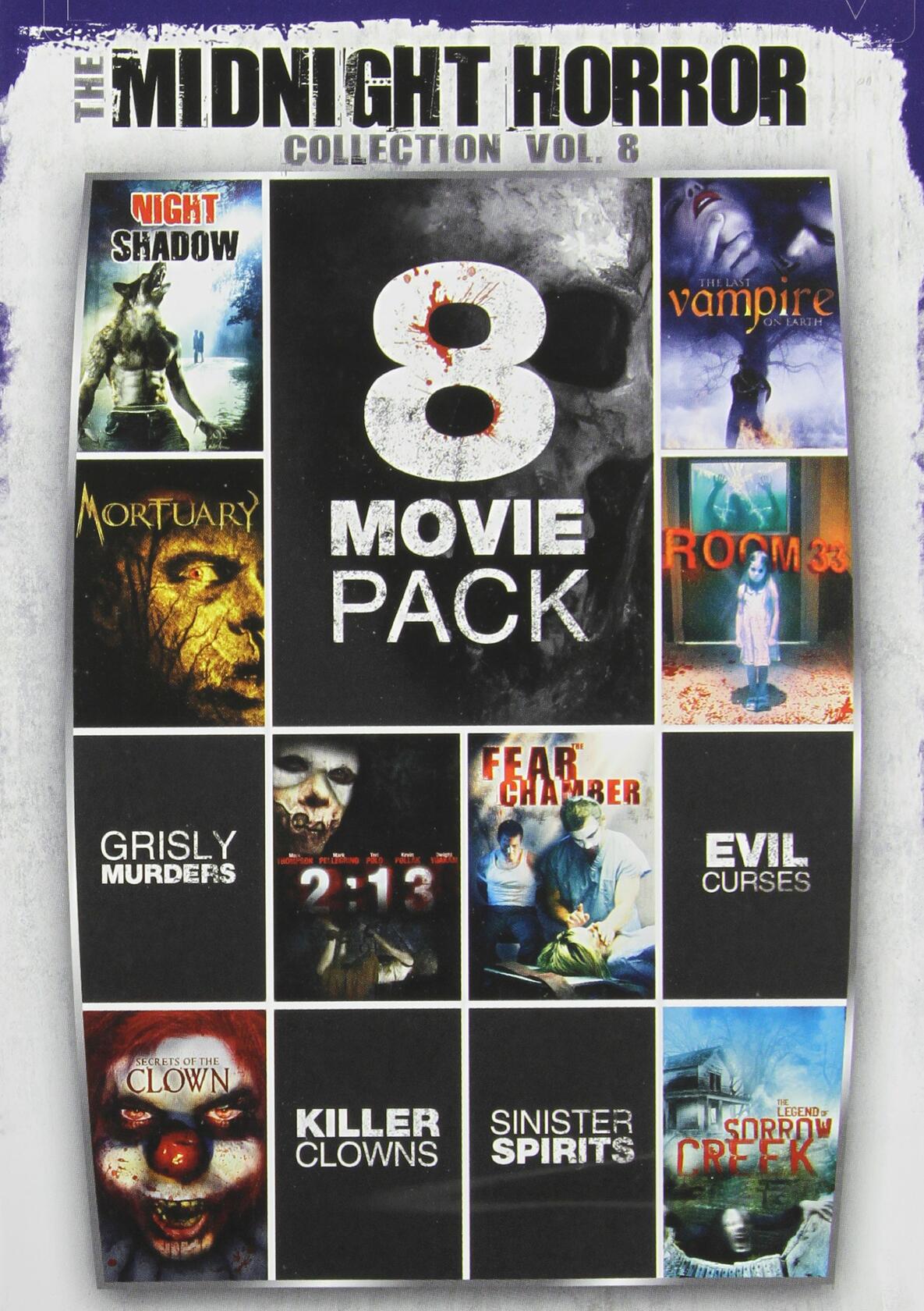 Midnight Horror Collection 8-Movie Pack: 8 [Import] [DVD]