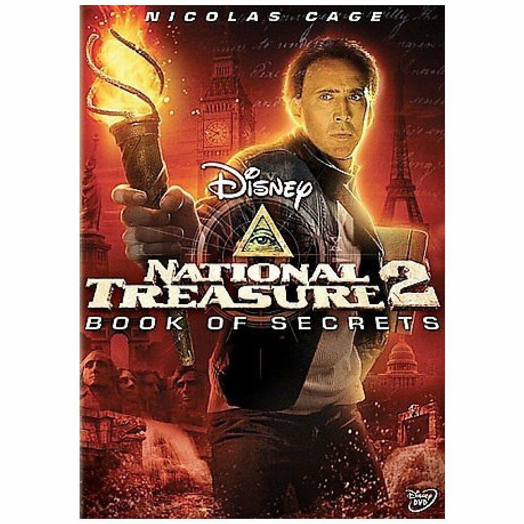 NATIONAL TREASURE 2:BOOK OF SECRETS [DVD] - Very Good