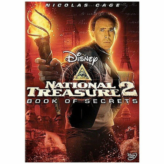 NATIONAL TREASURE 2:BOOK OF SECRETS [DVD] - Very Good