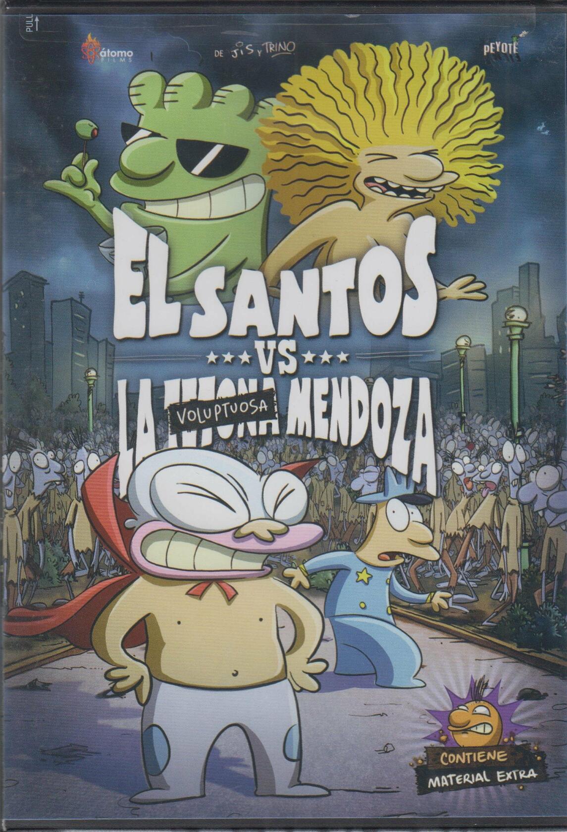 El Santos Vs La Voluptuosa Mendoza [Ntsc/multiregion Dvd. Import - Latin America] Daniel Gimenez Cacho/jose Maria Yazpik/regina Orozco [DVD]