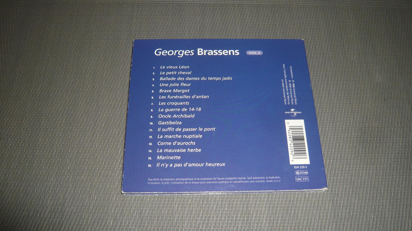 Master Serie [Audio CD] Brassens, Georges - Very Good