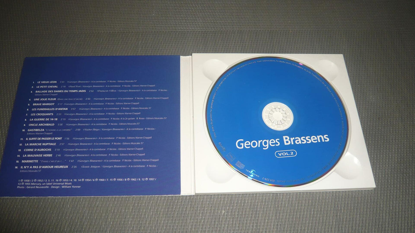 Master Serie [Audio CD] Brassens, Georges - Very Good