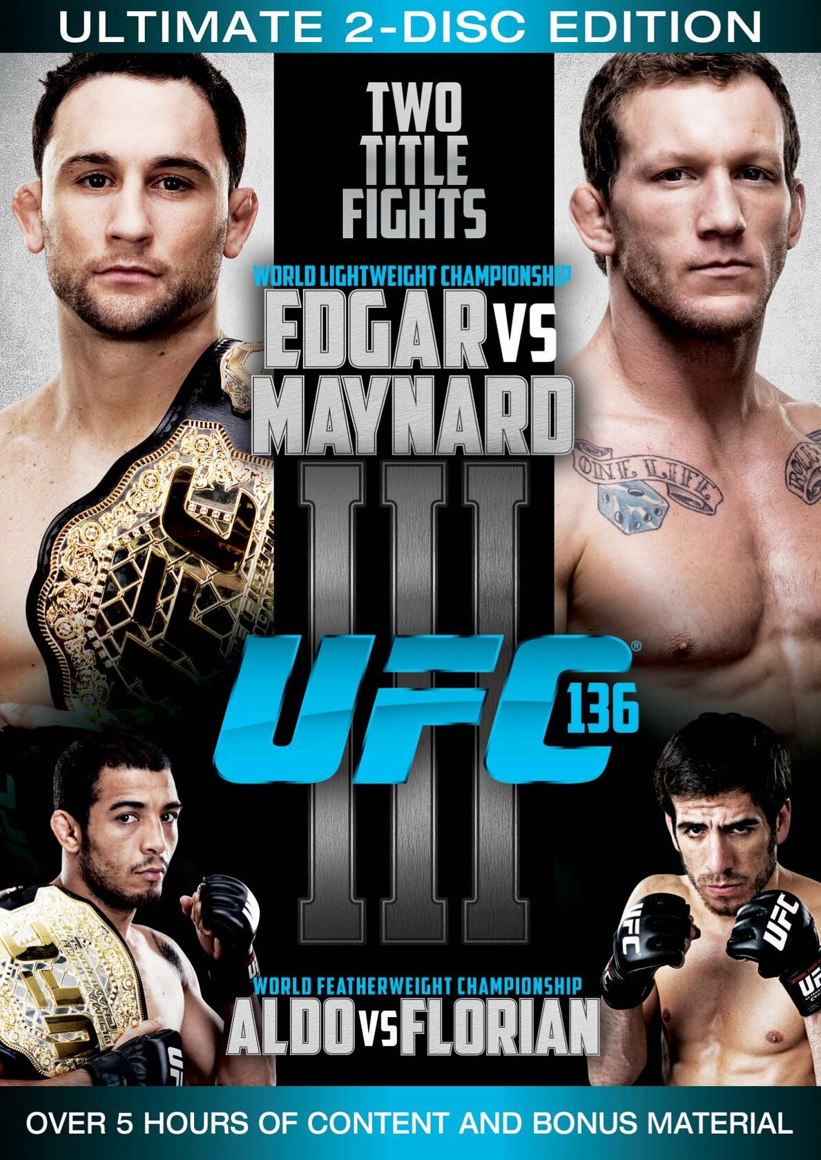 UFC 136: Edgar vs Maynard / Aldo vs Florian (Ultimate Two-Disc Edition) [DVD] - Very Good