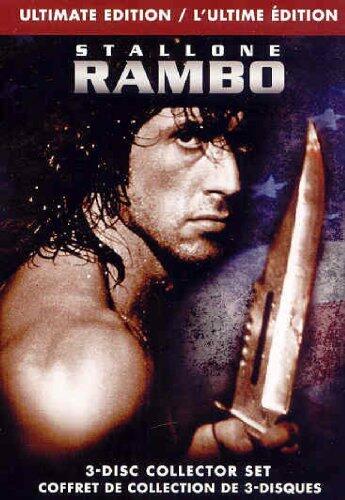 Rambo Triple Feature (Rambo: First Blood / Rambo: First Blood, Part 2 / Rambo 3) [DVD] - Very Good