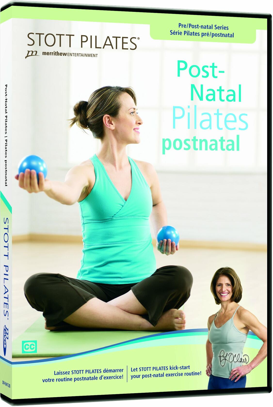 STOTT PILATES: Post-Natal Pilates (English/French) - Very Good