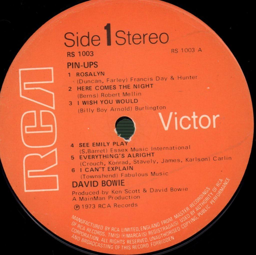 bowie pinups [Vinyl] David Bowie - Very Good