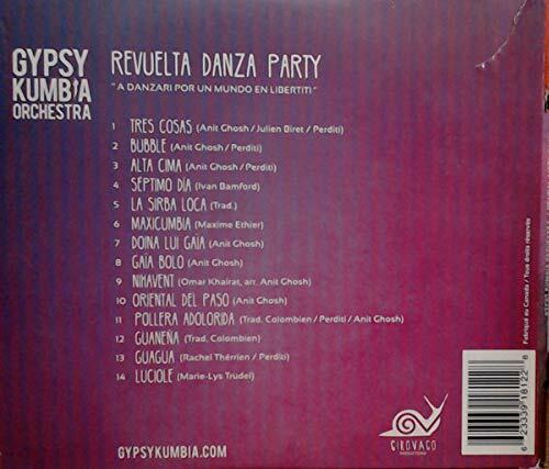 Revuelta Danza Party [Audio CD] Gypsy Kumbia Orchestra - Very Good