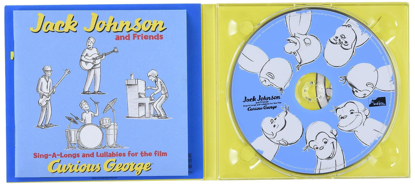 Curious George: Sing-A-Longs and Lullabies for the Film [Audio CD] Heitor Pereira and Jack Johnson & Friends - Good