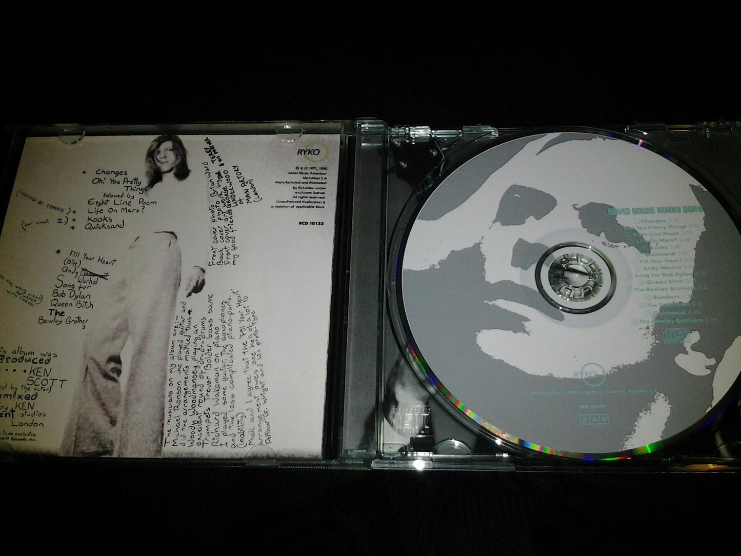 Hunky Dory [Audio CD] BOWIE, DAVID - Very Good