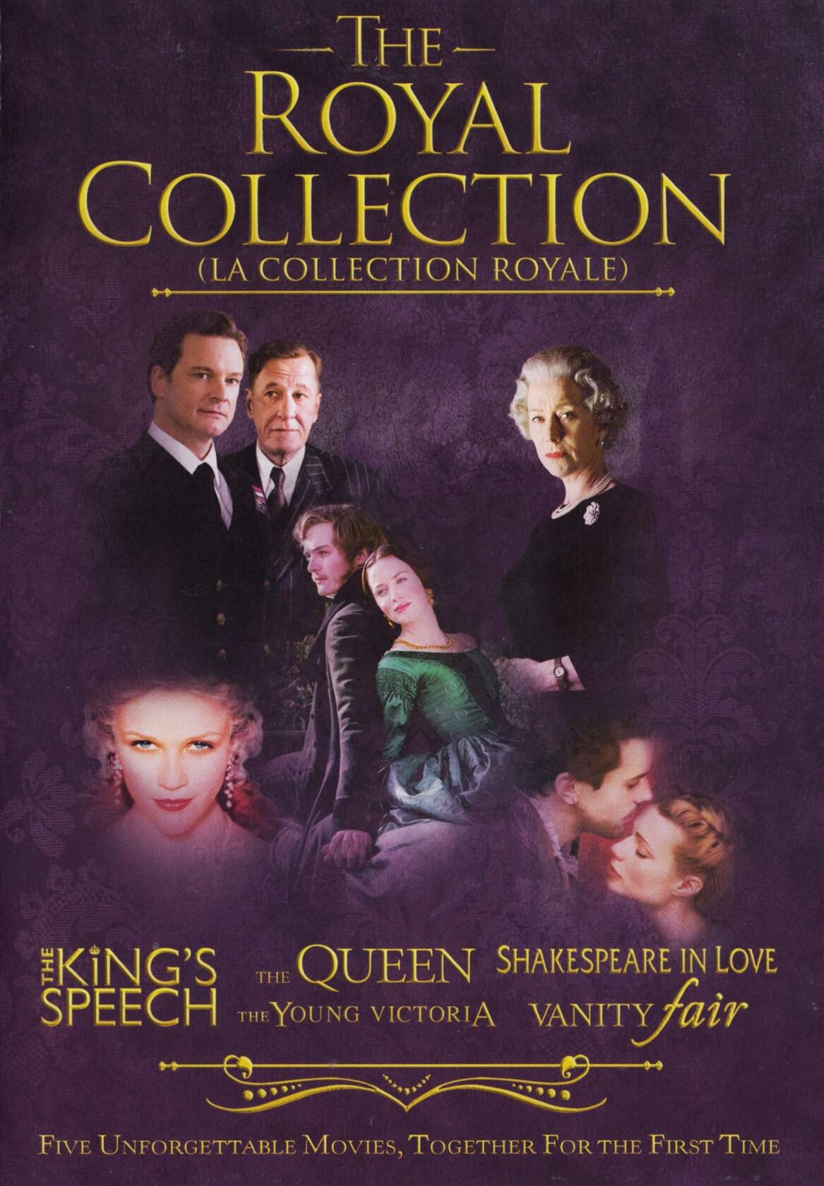 The Royal Collection (The King's Speech / The Queen / The Young Victoria / Shakespeare in Love / Vanity Fair) (Bilingual)/DVD [DVD] [DVD] - Very Good