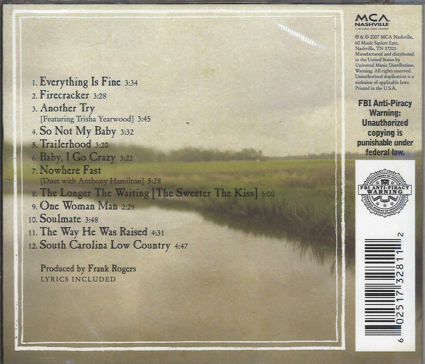Everything Is Fine [Audio CD] TURNER,JOSH - Very Good