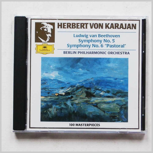 Symphonies 5 & 6 [Audio CD] Beethoven; Karajan and Bpo - Very Good